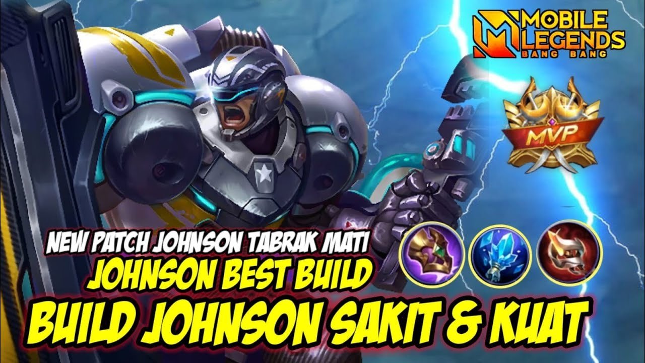 pemilihan emblem juga sangat penting untuk memaksimalkan potensi Hero Johnson. Emblem yang paling cocok untuk Johnson adalah