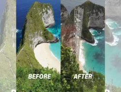 Wajib Dibongkar Terkait Proyek Lift Kaca di Pantai Kelingking Bali