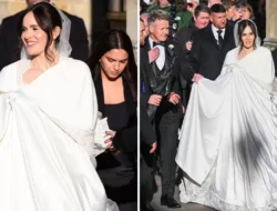 Intip Gaun Pernikahan Putri Chef Gordon Ramsay yang Elegan dan Klasik