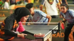 Atlet Tenis Meja Indonesia Bersinar