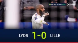 Lyon vs Lille 1-0