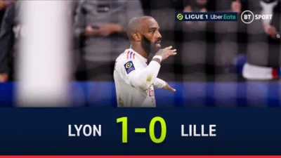 Lyon vs Lille 1-0, Calvin Verdonk dkk Tumbang di Laga Panas