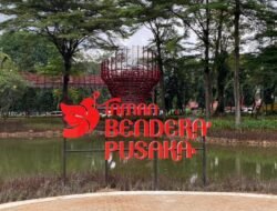 Pramono Resmikan Taman Bendera Pusaka Warisan Bangsa Tampil Megah