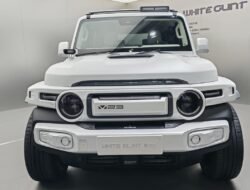 iCar V23 White Glint, SUV Listrik Kotak yang Tetap Terlihat Modern