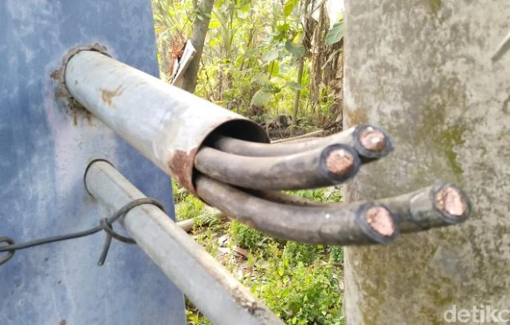 maling kabel gardu