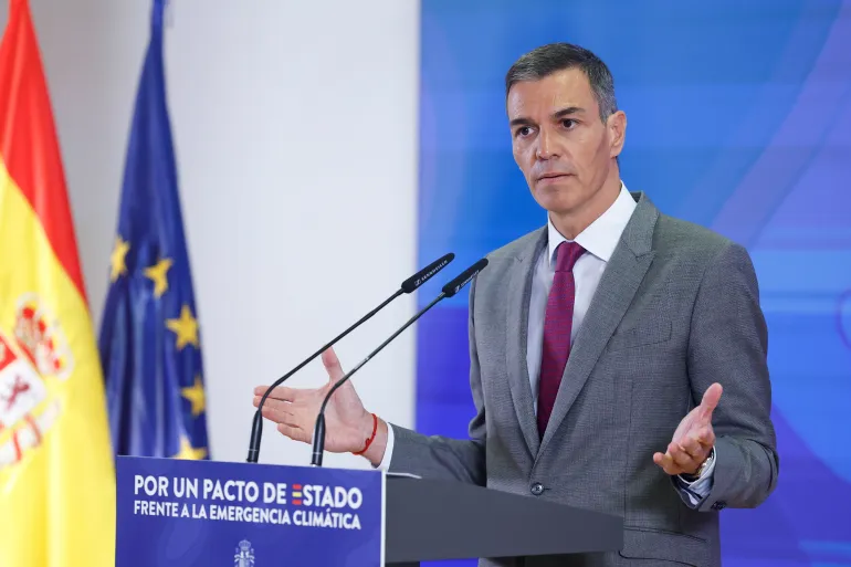 Spanyol protes Israel