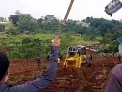 Warga Hadang Alat Berat di Bogor, Diduga Sengketa Lahan Memanas