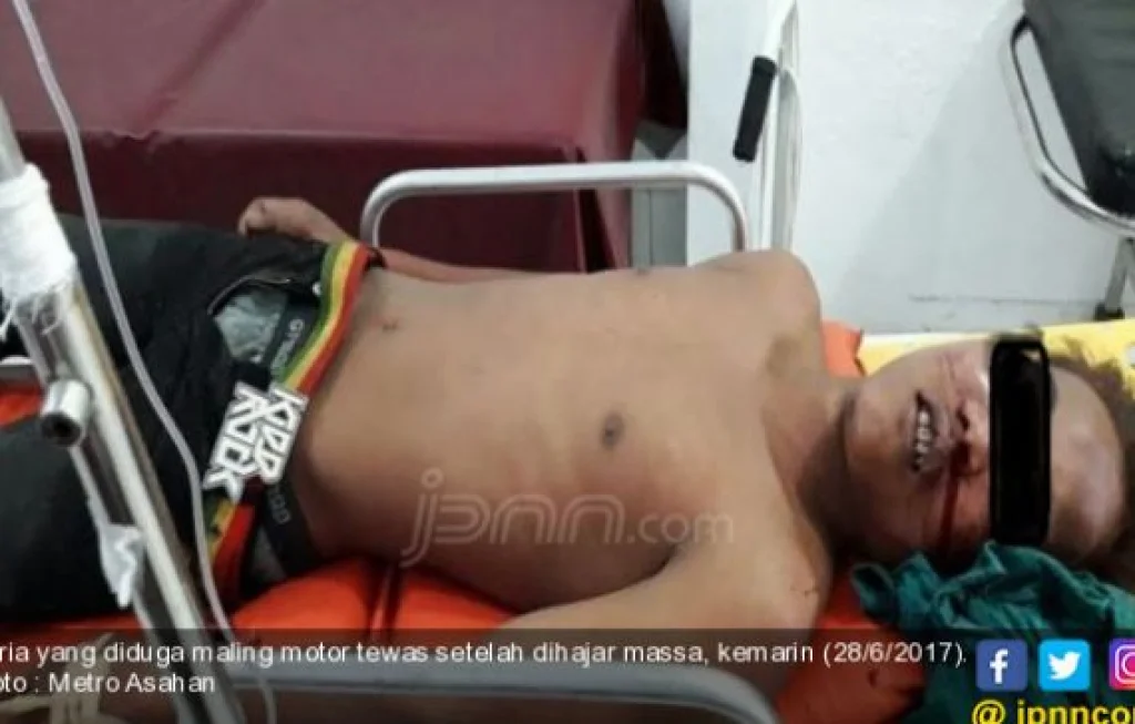 Pemuda Tanpa Identitas Tewas