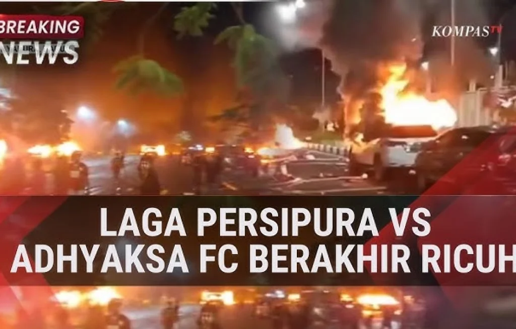 Ricuh Persipura vs Adhyaksa