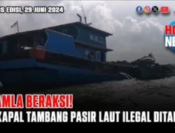 Tambang Pasir Laut Ilegal Tertangkap di Lebak, Pemilik Diperiksa