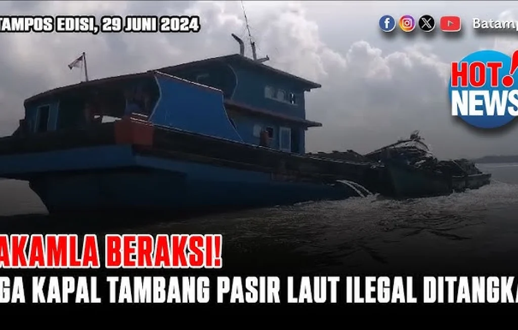 Tambang Pasir Laut Ilegal