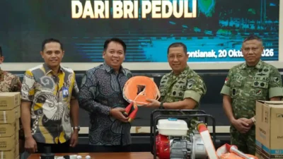 BRI Salurkan 270 Mesin Pompa Air untuk Atasi Karhutla Kalimantan Barat, Ini Wilayah Sasarannya